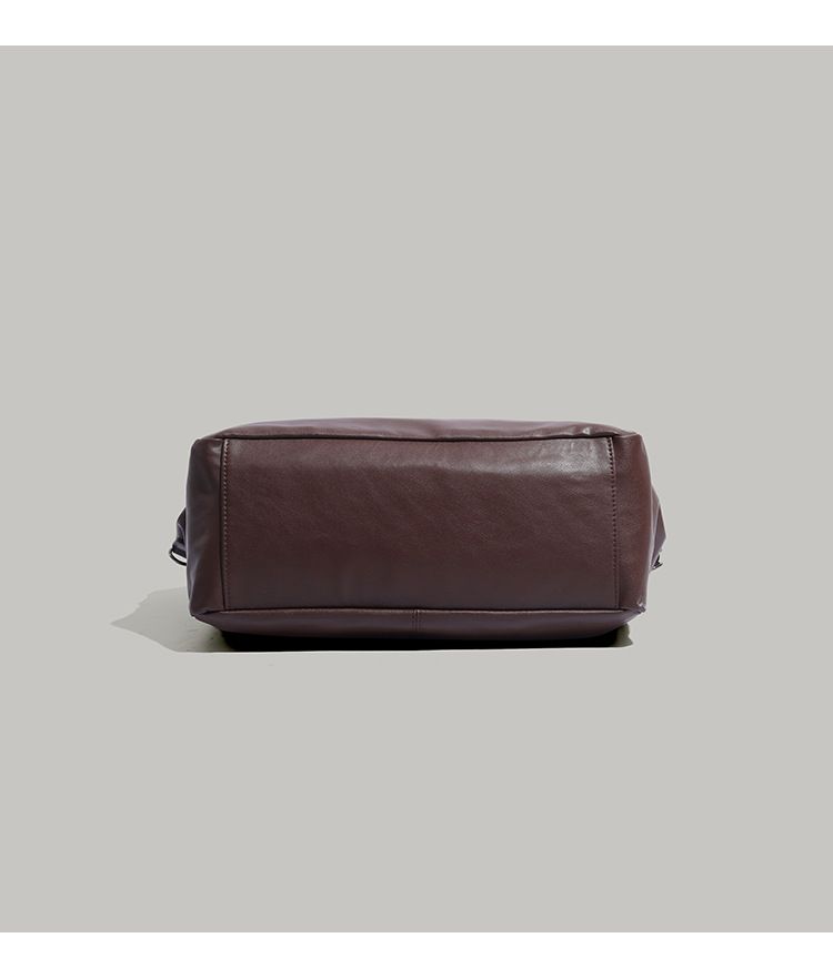 Stylish Large Capacity Tote Bag For Women - Versatile Shoulder & Crossbody Bag With Zipper Closure, Durable Synthetic Leather, For Everyday Use_voghion.com