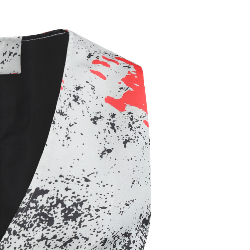 Large quantity in stock Foreign trade new men's fashion suit vest printed casual vest MJ139 M-4XL_voghion.com