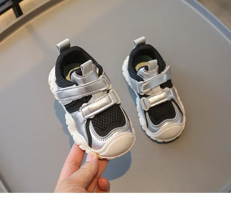 Zapatillas de deporte transpirables para niños y niñas, de otoño 2024, nuevas, ligeras, suaves y versátiles_voghion.com