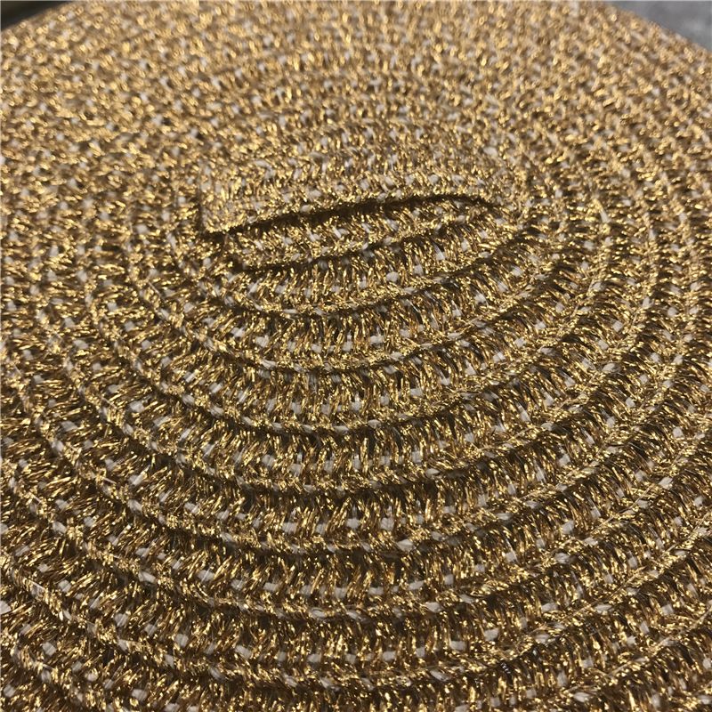 Moda Caldo Estate Donna Vacanza Elegante Ins Spiaggia Cappello di Paglia Oro Argento Protezione Nastro Visiera Cappelli Piatti Cappelli da Sole Signore Ragazze_voghion.com