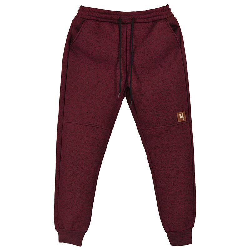 Retro-Jogginghose für Herren – Winterhose aus Jacquard mit elastischen Bündchen und verstellbarem Kordelzug (S-3XL, 4 traditionelle Farben)_voghion.com