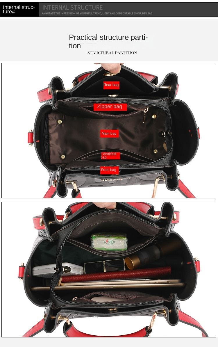2023 cross-border foreign trade crossbody bag large capacity net red the same paragraph shoulder bag women's bags_voghion.com