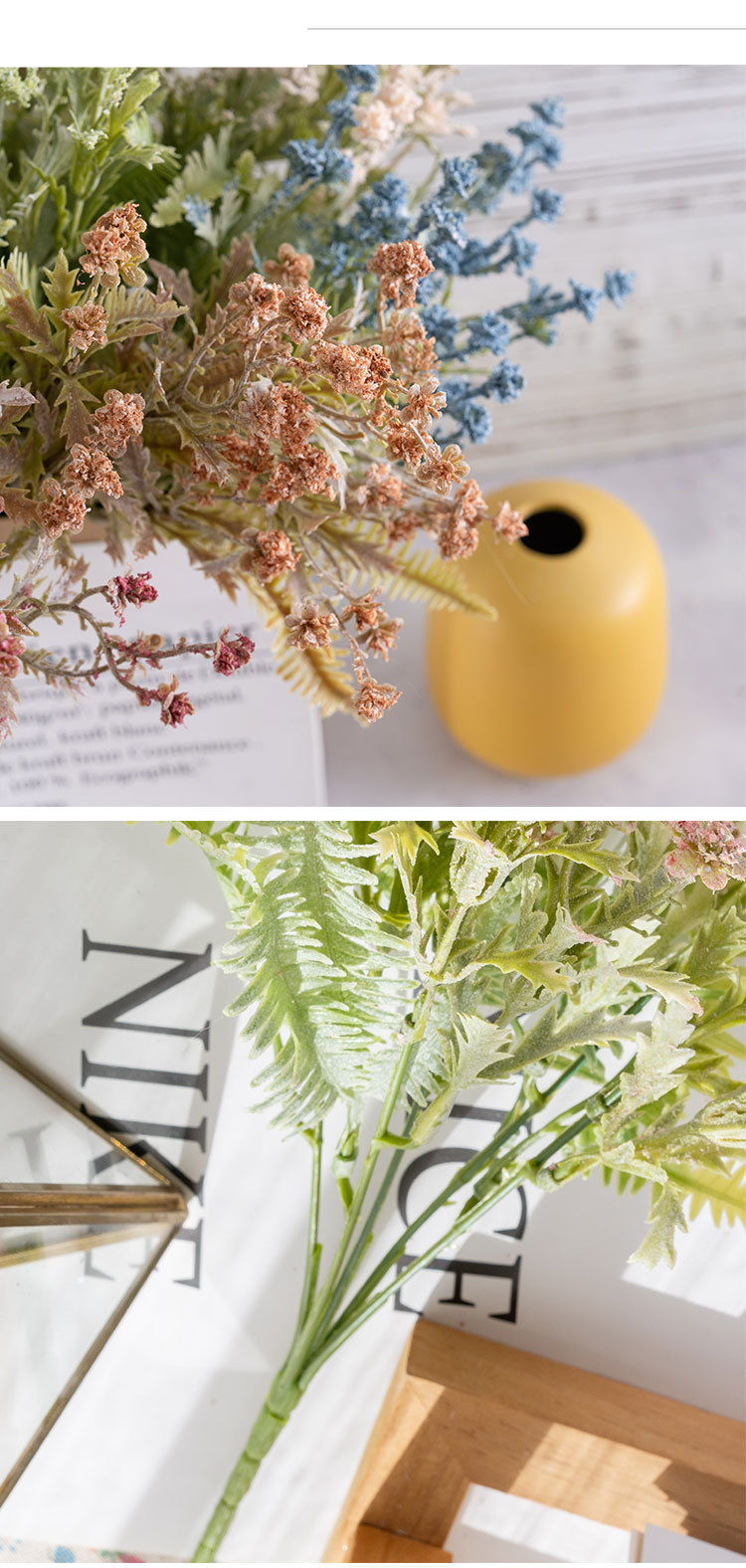 Fiori artificiali nuvola verde erba pianta decorazione della casa fiori finti di nozze_voghion.com