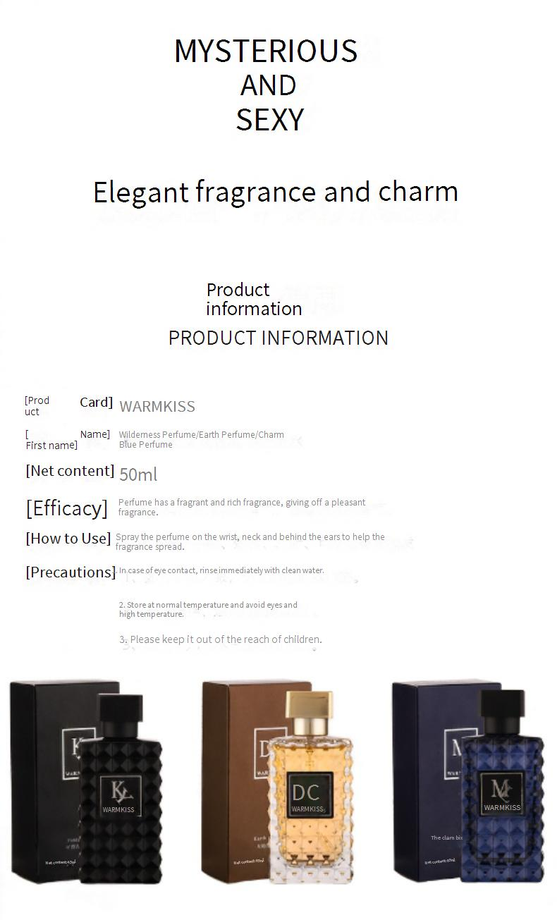 Parfym Populär Herr Wild Earth Charm Blå parfym Varaktig lätt doft_voghion.com