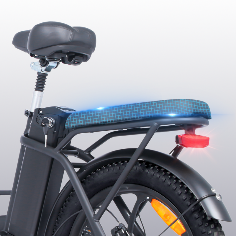 Cheevalry C16 20'' Elcykel 250W 48V 16AH E-cykel Fällbar stadscykel Vuxna_voghion.com