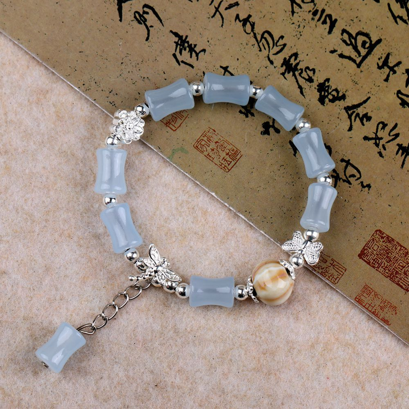 Handgefertigte Keramik-Charm-Armbänder aus Jingdezhen – handgefertigte Perlen mit Tier- und Sternmotiven für den täglichen Gebrauch, die skurrile und kulturelle Stile einfließen lassen_voghion.com