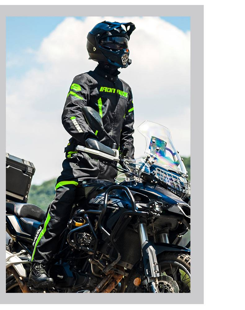 NOKO-Motorrad Reiten Kleidung Outdoor Atmungsaktiv Winddicht Wasserdicht Racing Anzug Jacke Off-road Fahrer Motorrad Kleidung_voghion.com
