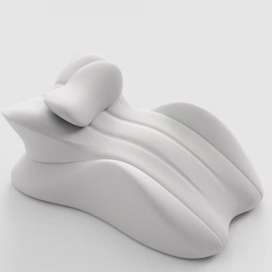 Orthopedic Sleep Pillow On The Stomach_voghion.com