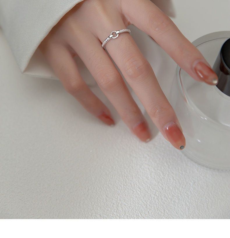 Circle Ring For Women, Ins Style, Non-Fading, Minimalist, High-End Feel, Niche Design, Student, High Appearance, Best_voghion.com