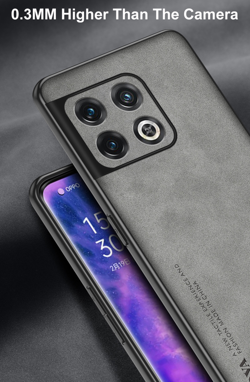 Custodia in pelle PU di lusso per OnePlus 10 Pro 10Pro Cover posteriore Custodia protettiva in silicone per affari per One Plus 10 Pro C_voghion.com