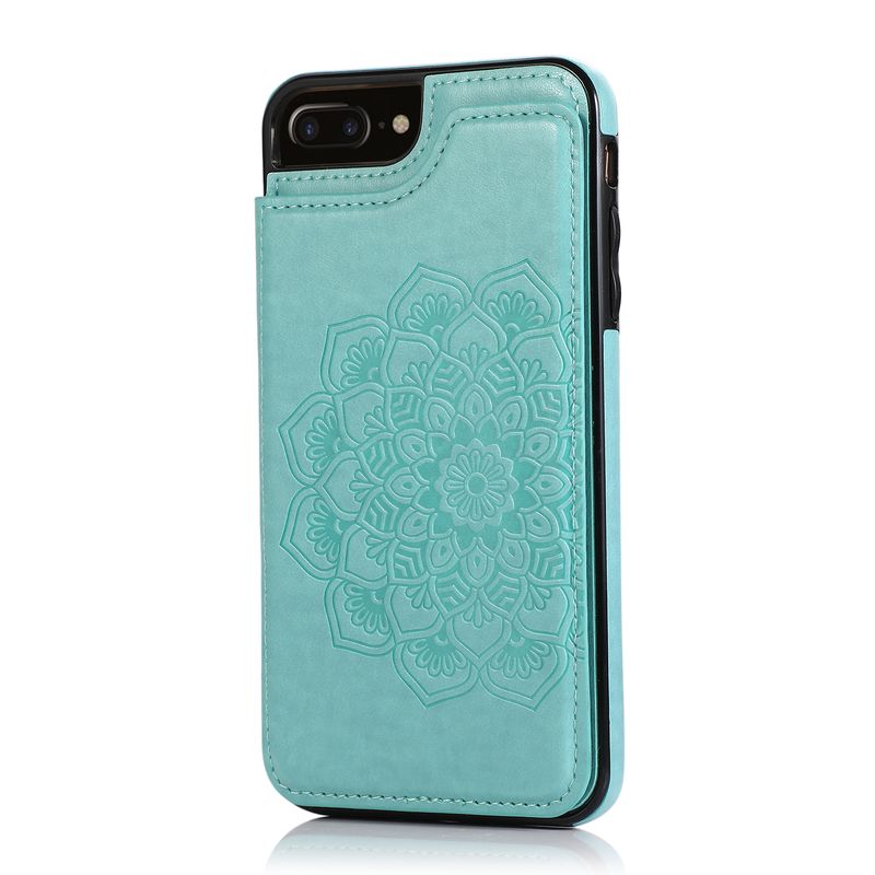 Étui en cuir gaufré pour iPhone 14, 13, 12, 11 Pro, XS, X Max, XR, 8, 7 Plus, SE 2020, 2022, coque antichoc de luxe_voghion.com