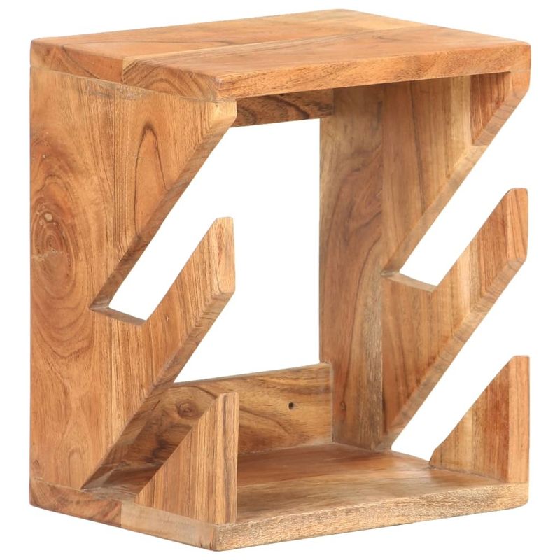 Wall Mounted Skateboard Holder 9.8"x7.9"x11.8" Solid Acacia Wood_voghion.com