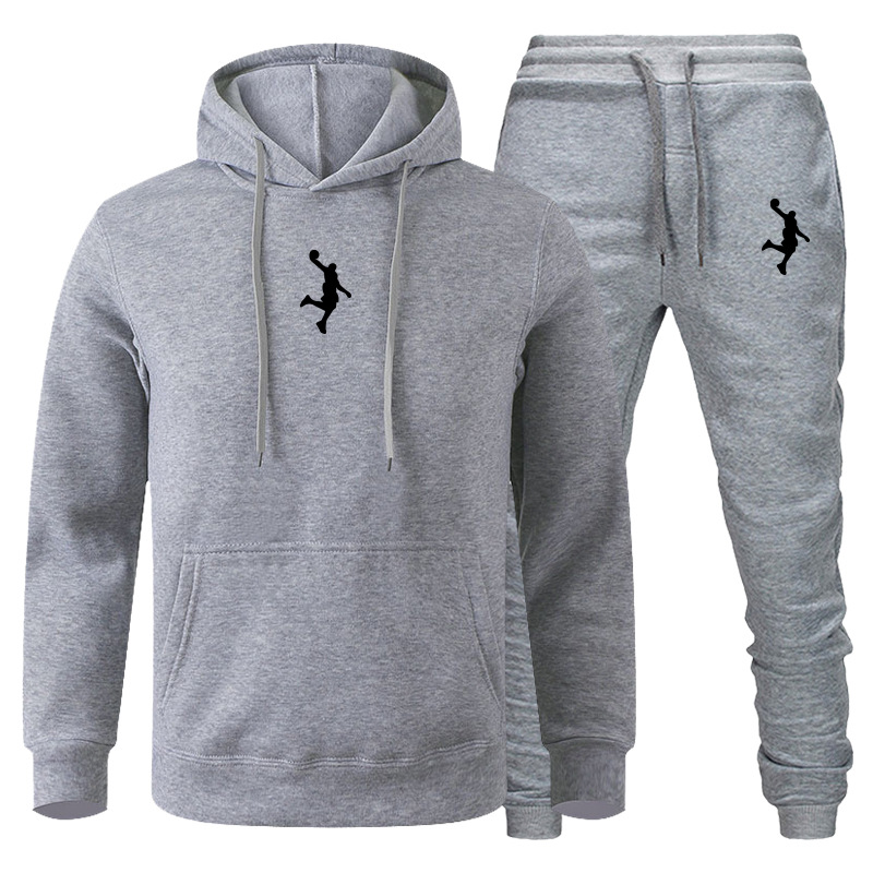 Ensemble de pulls pour hommes, vêtements de sport décontractés, ensemble de pulls pour couple à manches longues automne et hiver, ensemble de pantalons de salle de bain deux pièces_voghion.com