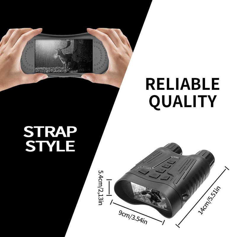 4K36MP Binocular Telephoto Night Vision Device, With An Extremely Large Battery Capacity_voghion.com