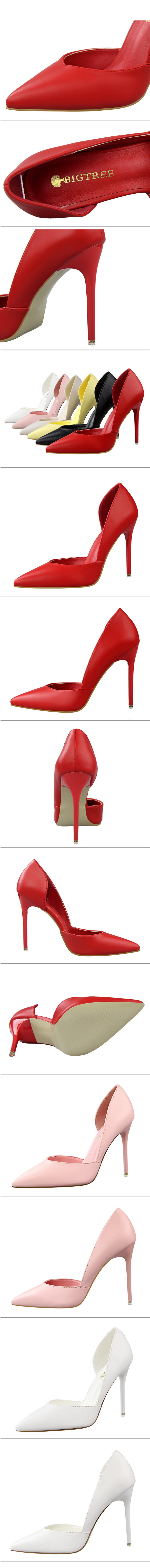 Elegante Damen-Pumps mit Stilettoabsatz und spitzer Zehenpartie und Aussparungen für Partys und Nachtclubs (Weiß, Schwarz, Rot, Rosa, Gelb, Hellgrau, Größen 34–40)_voghion.com