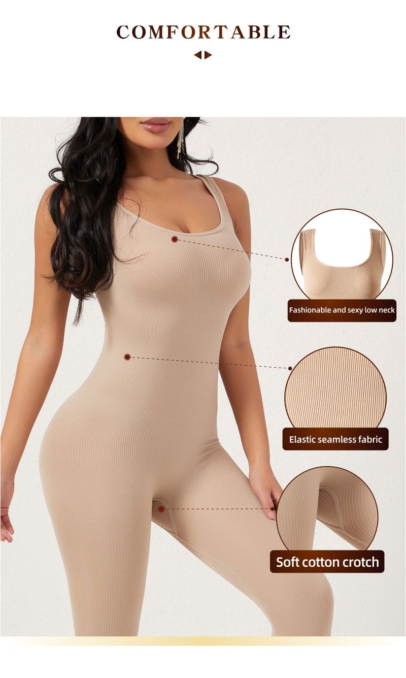 Postpartum Compression Bodysuit – Tummy Tuck, Butt Lift & Bust Support Seamless Shapewear With Long-Sleeve Options (S-XXXL, 6 Colors)_voghion.com
