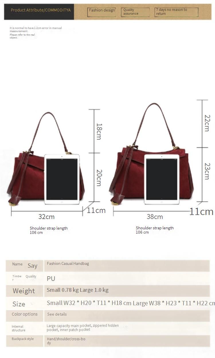 LEMON KOKO Women's Tote Bag – Premium Soft Suede Leather, Spacious Shoulder Bag For Work & Daily Use, Vintage Style With Lock Closure_voghion.com