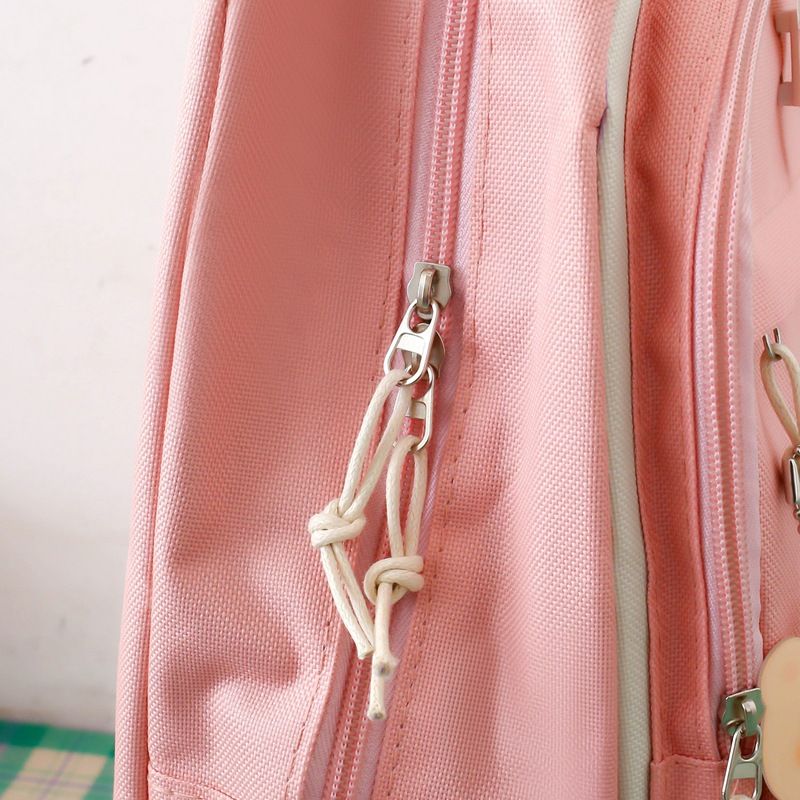 Set di zaini per adolescenti per ragazze e ragazzi della scuola - Zaino impermeabile di grande capacità da 5 pezzi con design antifurto, leggero e comodo_voghion.com