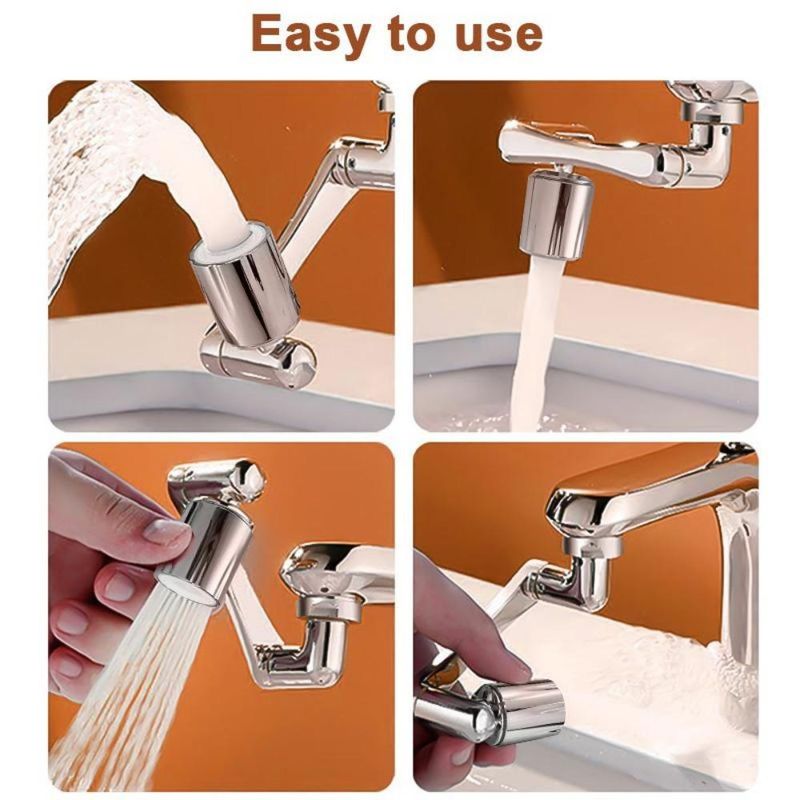 Universal 1440 ° Kran-spraying Head For Extension Mixers, Aerator, A Barboter Nozzle, A Kitchen Crane, A Washbasin's Hand For A Washbasin_voghion.com