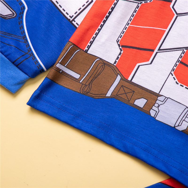 Ropa infantil de primavera y otoño para niños, conjunto de pijama de 2 piezas para fiesta de Halloween, traje de casa con forma de héroe_voghion.com