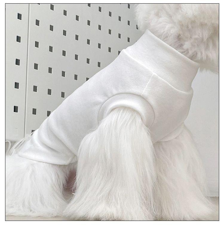 Sleeveless bottoming shirt pet puppy clothes Teddy small dog than Bear Cat home autumn and winter wholesale spring and summer_voghion.com