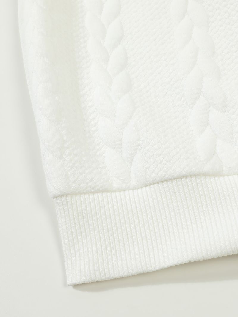 Męski sweter z golfem, zimowy sweter z dzianiny z wysokim kołnierzem, dopasowany krój, długi rękaw, swobodny, ciepły, jesienny sweter z golfem_voghion.com