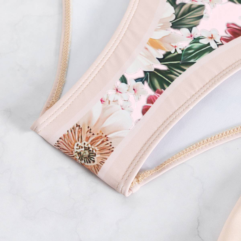 Europejski i amerykański konserwatywny strój kąpielowy jednoczęściowy, szyfonowa spódnica, dwuczęściowy swobodny brzuch zakrywający damski strój kąpielowy_voghion.com