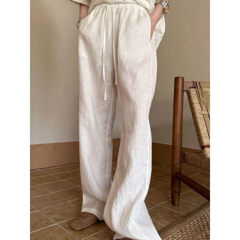 Pantaloni utility etro da donna, larghi, a gamba dritta, casual, da jogging, da lavoro, a vita alta, con tasche (10 colori, dalla S alla 3XL)_voghion.com