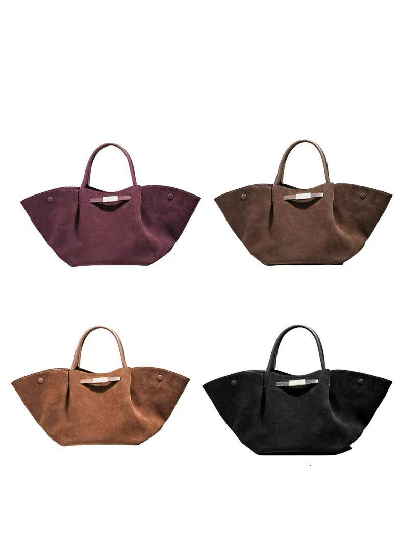 Sacs fourre-tout en simili-daim pour femmes, sacs à main de créateur, sacs à main vintage grande capacité, sac à bandoulière Paris_voghion.com