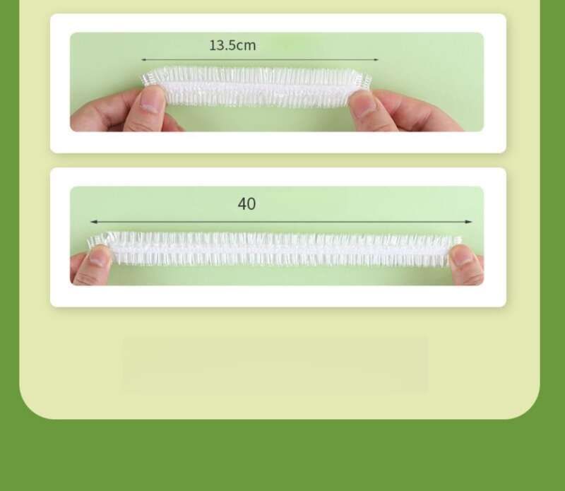 Copertura monouso, pellicola trasparente per alimenti, imballaggio domestico multifunzionale, elastico, dimensione della bocca, piatto universale_voghion.com