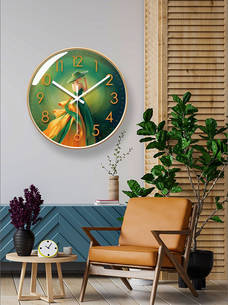 Orologio da parete Yipula 7121, stile nordico, semplice, silenzioso, per soggiorno, personalità creativa_voghion.com