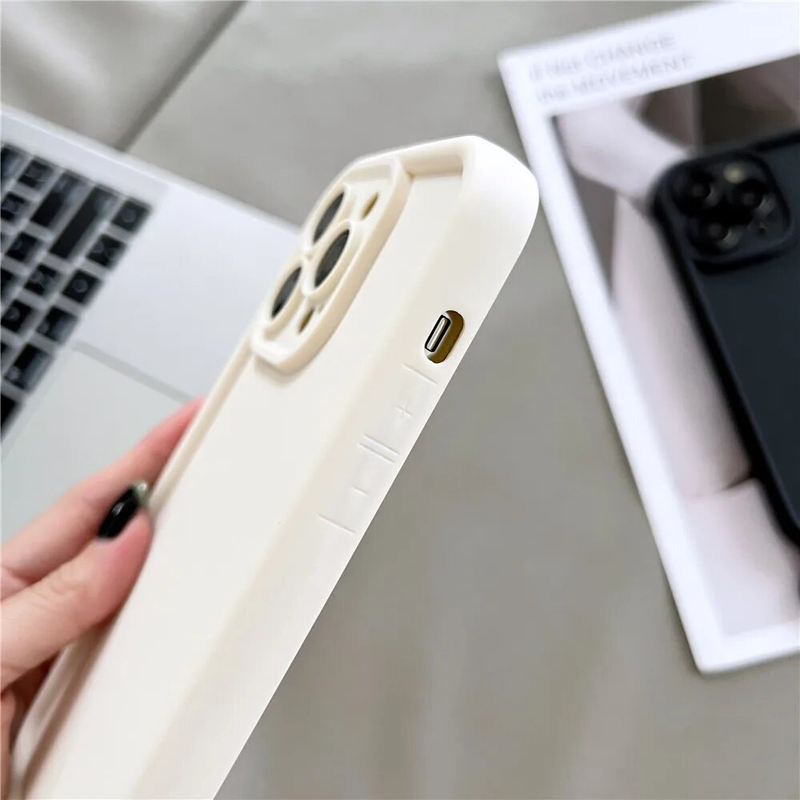 Koreaanse Crossbody Ketting Koord Lanyard Silicone Soft Case Voor iPhone 14 15 Pro Max 13 12 11 XS XR Schokbestendig_voghion.com