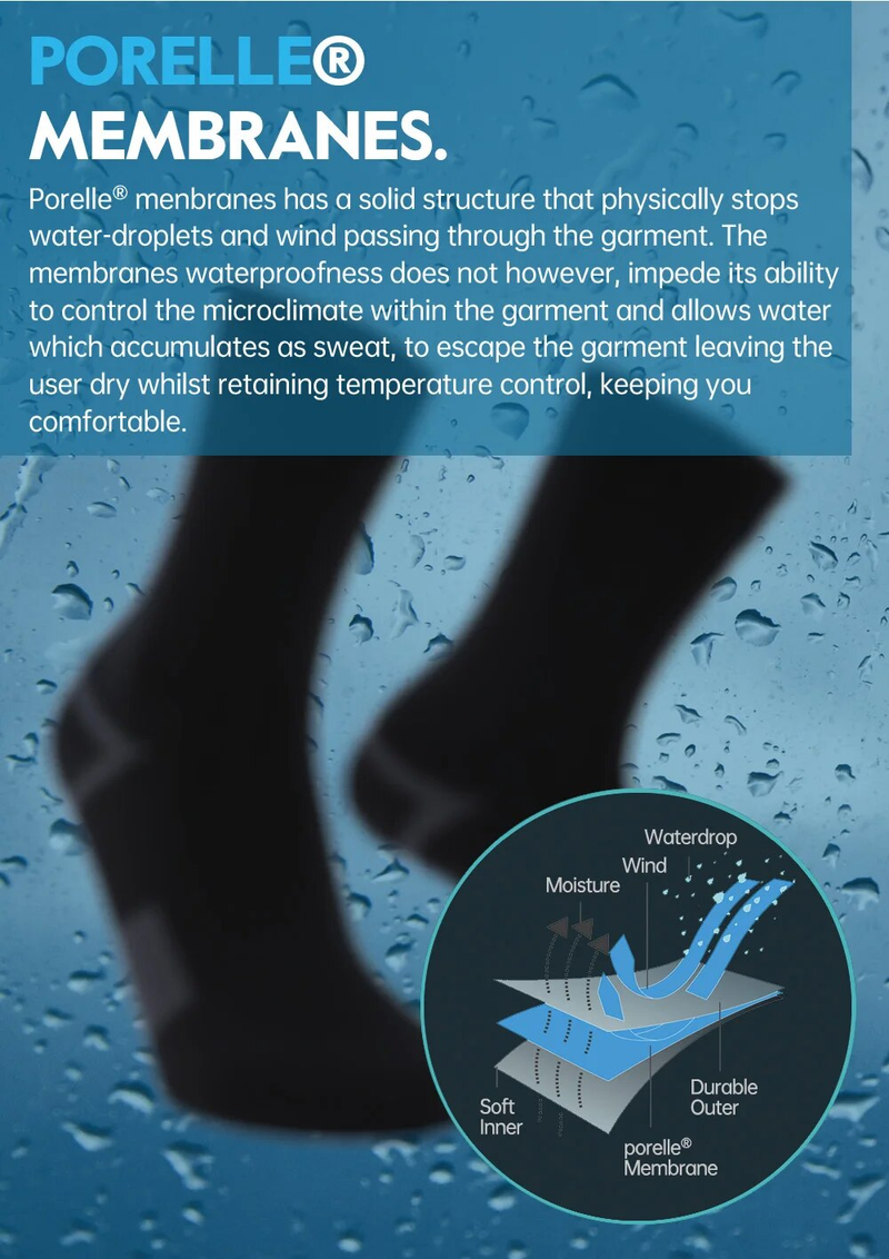 MERCURY Heren Waterdicht Ademend Vochtafvoerend Outdoor Atletisch Wandelen Waden Trail Running Skiën Warme wintersokken_voghion.com