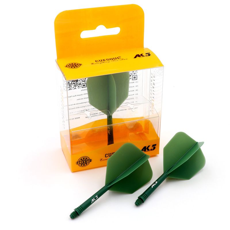 3 sets van AK5-serie geïntegreerde dartvleugel Grote vierkante vleugel 2BA dartstang dartvleugelset_voghion.com