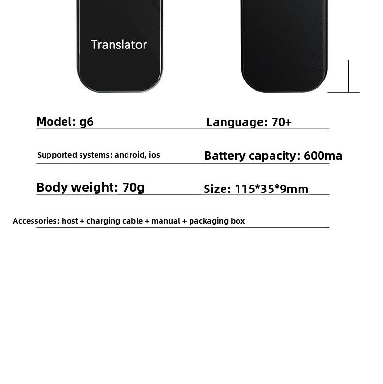 New Smart Translator Multi-Language Translation Device 150+ Languages_voghion.com