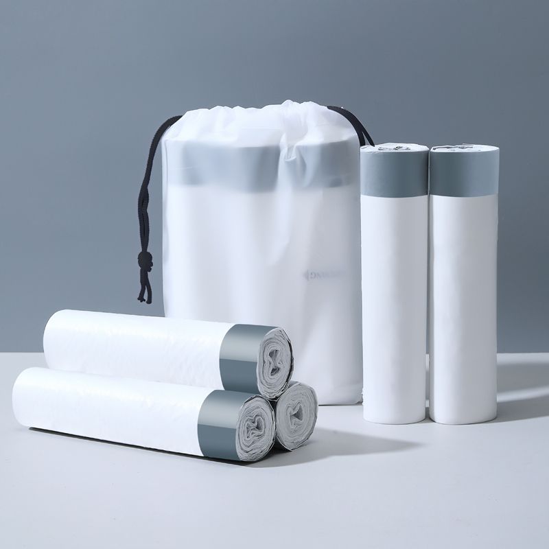 Bolsas de basura con cordón ACZT Glad ForceFlex: extra gruesas y a prueba de fugas, de 20 a 30 l_voghion.com