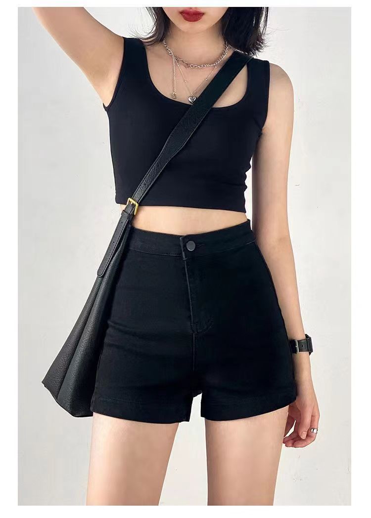 Damesmode afslankende body met een basisshirt_voghion.com