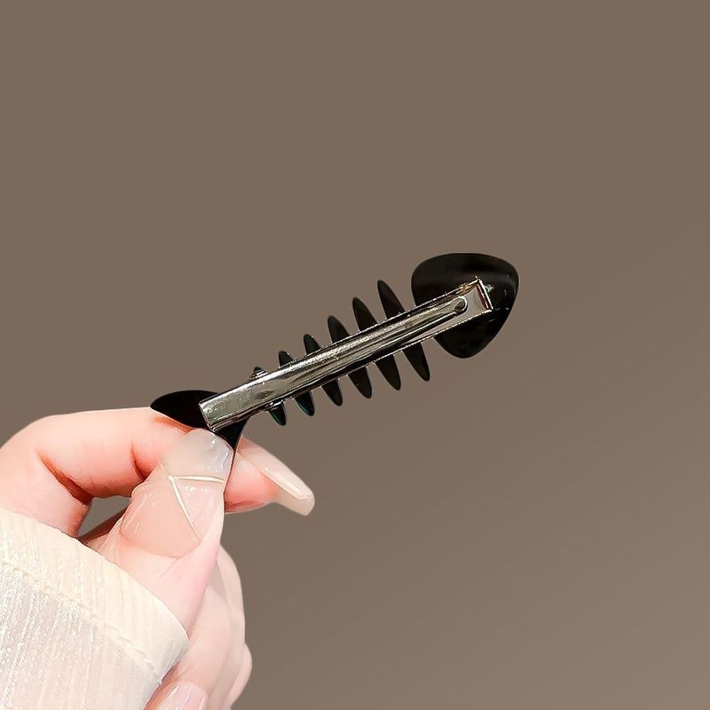 Stile di design ~ Donna a lisca di pesce, nuova ed elegante forcina coreana, fermaglio laterale femminile per frangia e capelli fini_voghion.com
