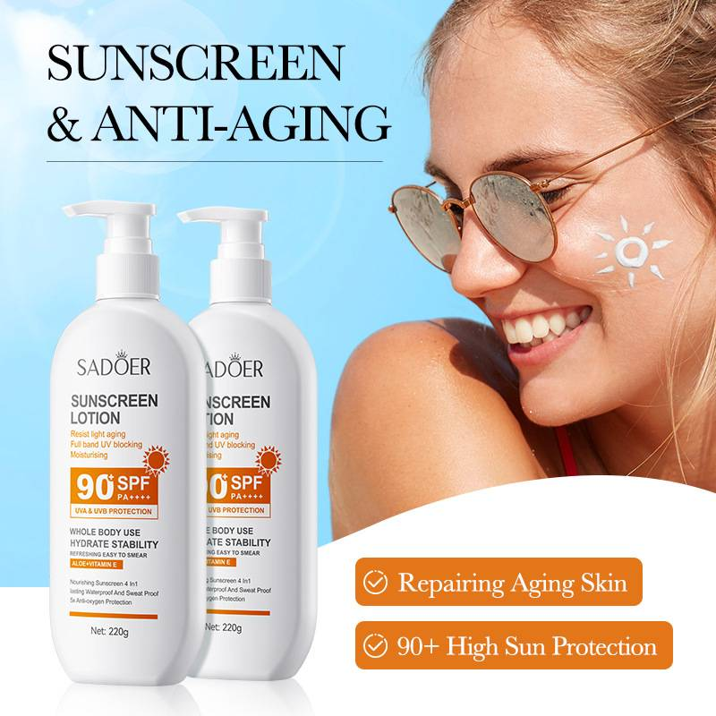 Anti-aging solcreme til kroppen Forfriskende UV-beskyttende solcreme_voghion.com