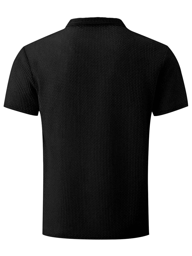 T-shirt à manches courtes pour homme, respirant et moulant, tendance été 2025._voghion.com