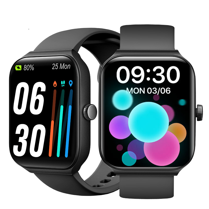 IDW 16 Sprachanrufe Smartwatch Männer Gesundheitsüberwachung Smart Notifications Sprachassistent Smart Watch Frauen_voghion.com