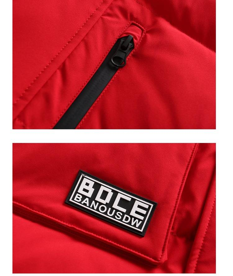 Thick And Warm, Long Over The Knee Cotton Jacket For Middle And Large Children, Casual Cotton Coat_voghion.com