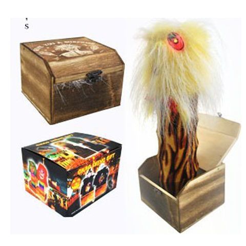 April Fool's Day Toy Surprise Gift Creative Birthday Scare Prank Funny Horror Wooden Box Large Size_voghion.com