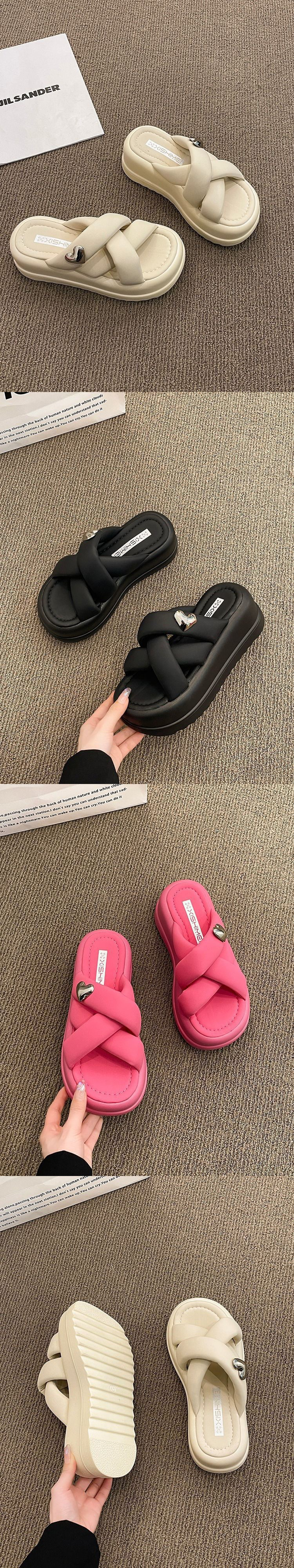 Women Slippers Outdoor Rubber Cushioned_voghion.com