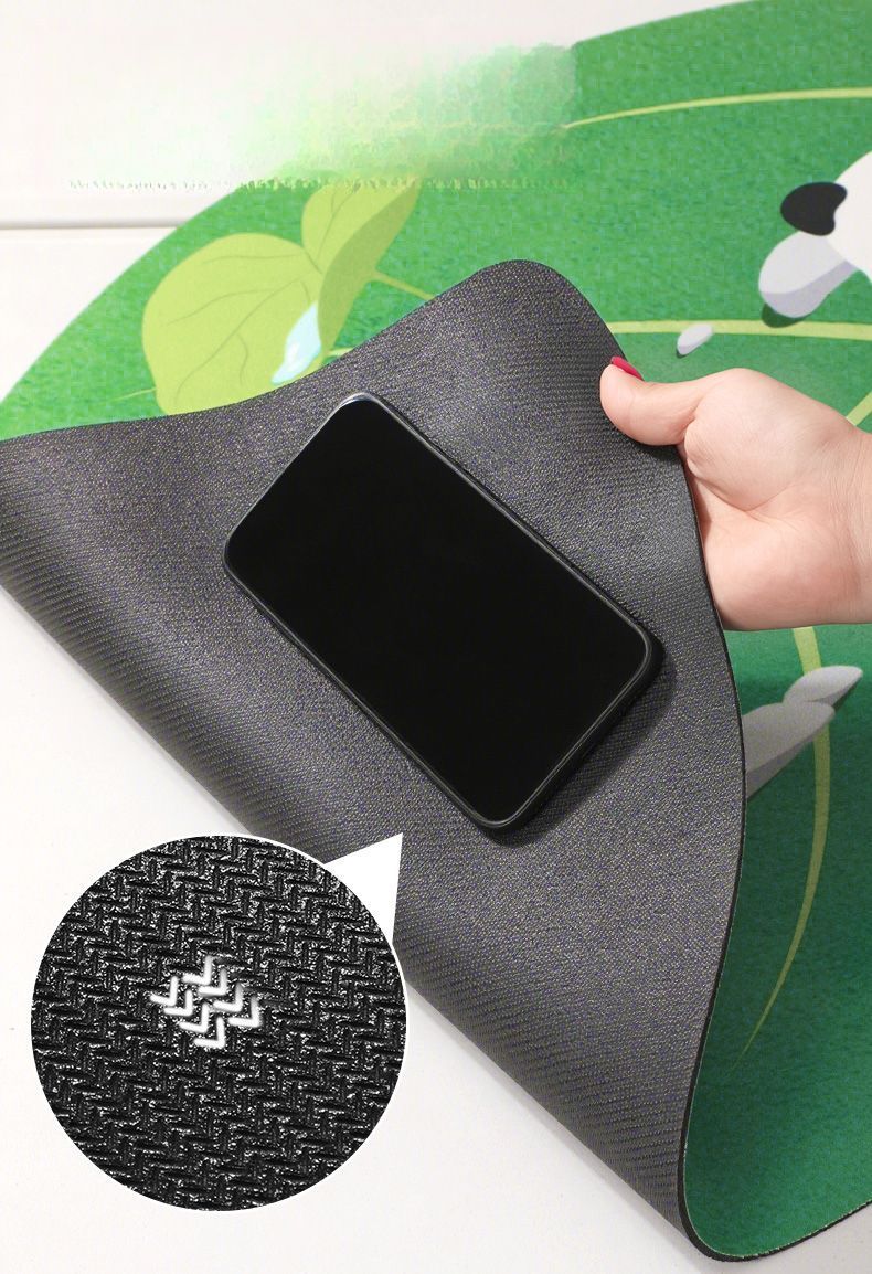 Tappetino antiscivolo ad asciugatura rapida per ingresso bagno, assorbente per WC, con motivo a cartoni animati, tappeto speciale per bagno_voghion.com