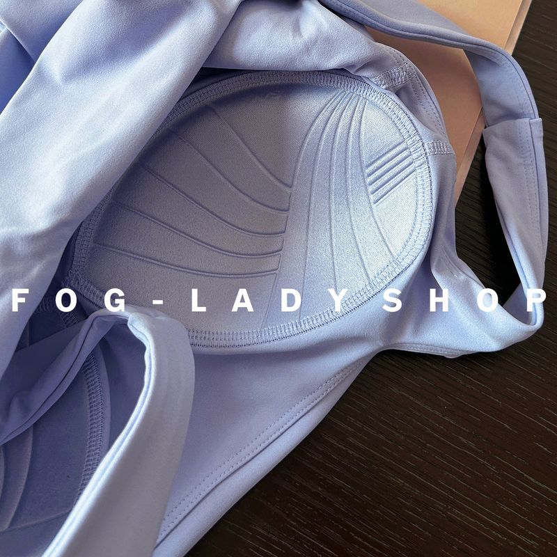 Sous-vêtements de sport une pièce pratiques et faciles à porter pour femmes, gilet de yoga, hauts à bonnets fixes, soutien-gorge sans usure_voghion.com