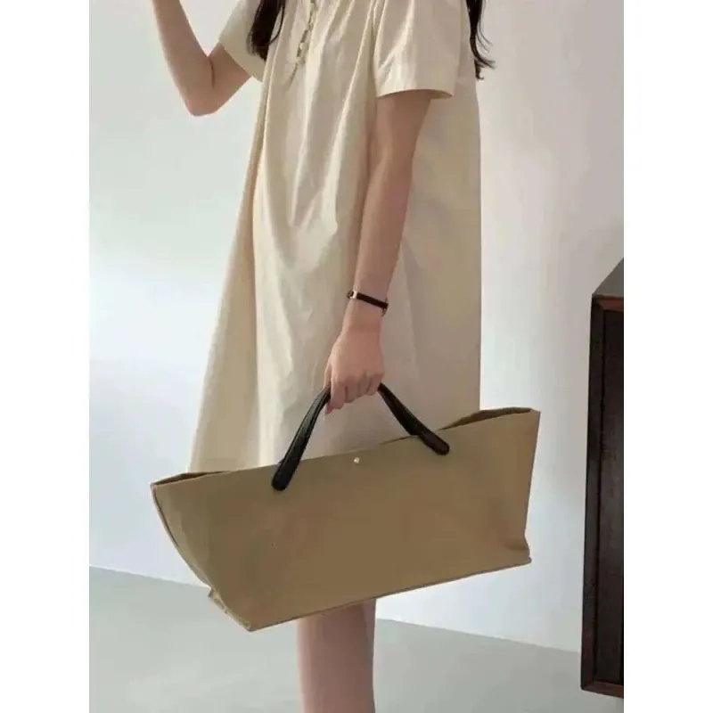 2025 Spring Summer Designer Women Casual Totes Handbag Haruku Large Capacity Canvas Ladies Single Shoulders Shopping_voghion.com