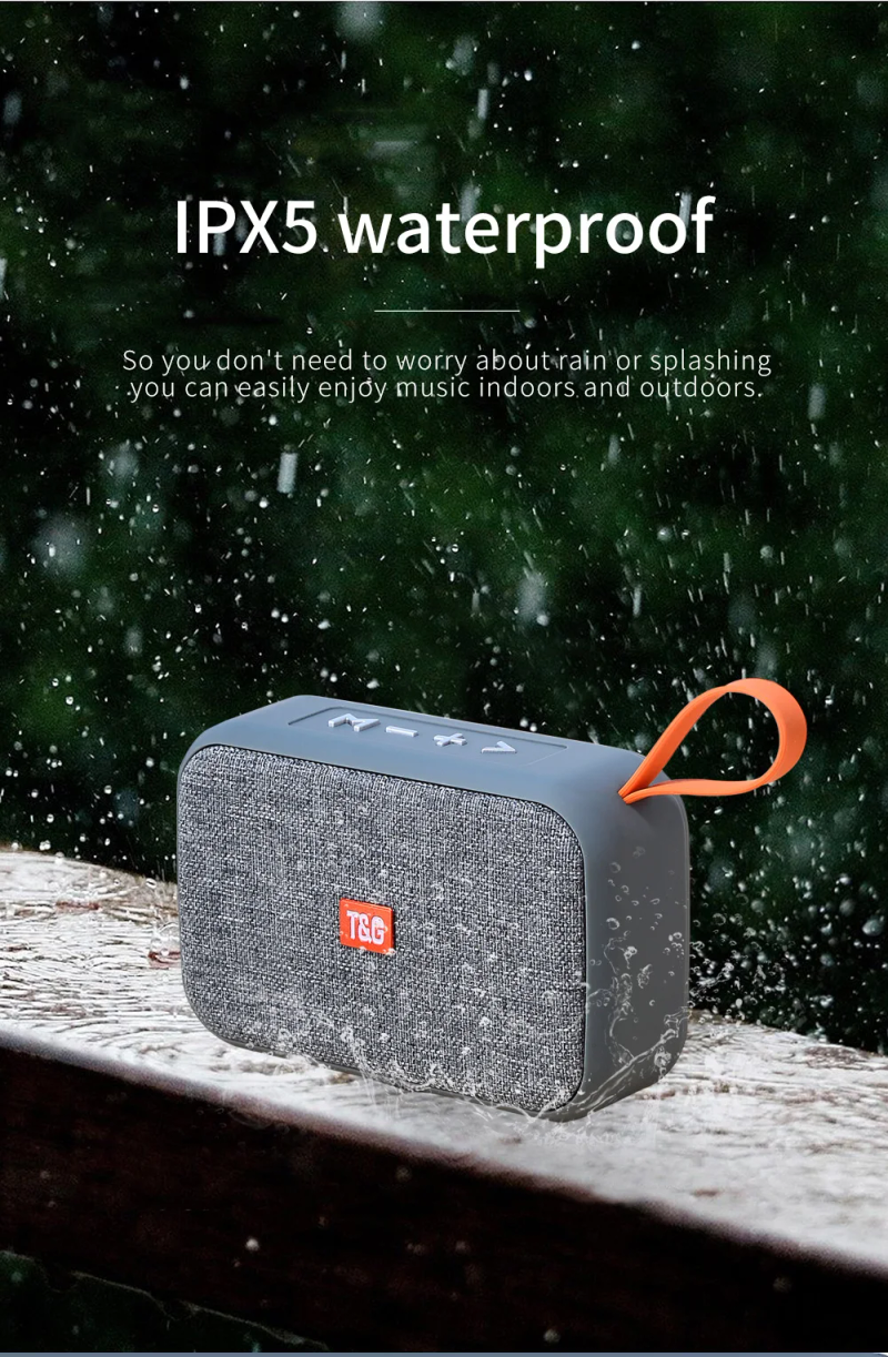TG506 haut-parleurs Bluetooth portables Mini haut-parleur intérieur extérieur sans fil haut-parleur HIFI Support carte TF Radio FM Aux très fort_voghion.com