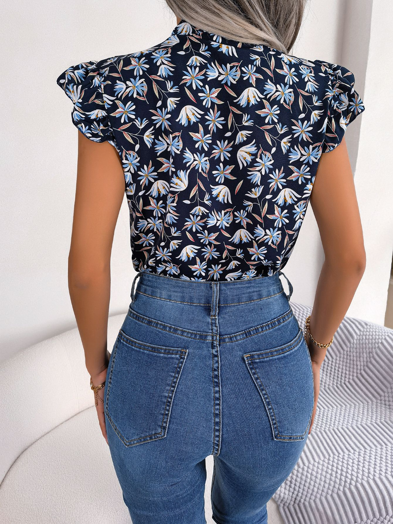 Dames Tops Trendy Grafische Workout Tops Plus Size Korte Mouw Y2K Tops Chiffon Zomer Blouses Flowy Shirts Party Tuniek_voghion.com