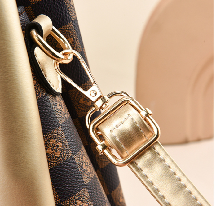 Damen Taschen Atmosphärische Mama Tasche Große Kapazität Einfache Handtasche Schulter Messenger Bag_voghion.com